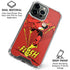 DC Comics The Flash Classic Action Pose Art iPhone 16 Pro Clear Case